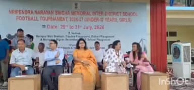 মৰিগাঁও: মানিপুৰত ১৭ বছৰ অনুৰ্ধ্ব আন্তঃজিলা ছোৱালী ফুটবল প্ৰতিযোগিতাত কামৰূপ (মেট্ৰ') বেতকুছি হাইস্কুলৰ চেম্পিয়ন খিতাপ