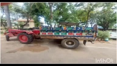 दूनी: दूनी के घाड में पुलिस ने की कार्रवाई, अवैध बजरी परिवहन करते ट्रैक्टर-ट्रॉली की की गई ज़ब्ती