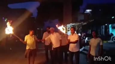 हेरहंज: भाजपा ने हेरहंज में झारखंड सरकार के विरुद्ध मसाल जुलूस निकालकर किया विरोध प्रदर्शन