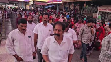 కొత్తపేట: తిరుమల వాడపల్లి ఆలయంలో భక్తుల సౌకర్యాలపై ప్రత్యేక పర్యవేక్షణ