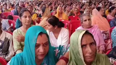 ਪਠਾਨਕੋਟ: ਦਾ ਵਾਈਟ ਮੈਡੀਕਲ ਕਾਲਜ ਵਿੱਚ ਮੁੱਖ ਮੰਤਰੀ ਭਗਵੰਤ ਸਿੰਘ ਮਾਨ ਦੇ ਆਉਣ ਲਈ ਕੀਤੀਆਂ ਗਈਆਂ ਸ਼ਾਨਦਾਰ ਤਿਆਰੀਆ ਲੋਕਾਂ ਦਾ ਉਮੜਿਆ ਸੈਲਾਬ