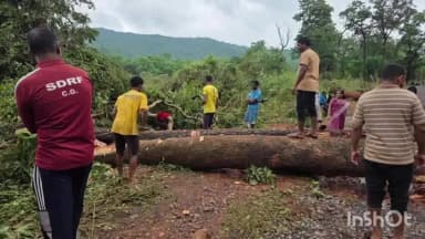 नारायणपुर: बाढ़ प्रभावित परिवारों की मदद में जुटा जिला प्रशासन, राहत सामग्री पहुंचाई गई