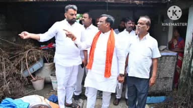 నిజామాబాద్ సౌత్: లోతట్టు ప్రాంతాల ప్రజలు అప్రమత్తంగా ఉండాలి:నగరంలో బాధితులను పరామర్శించిన అర్బన్ ఎమ్మెల్యే ధన్పాల్ సూర్యనారాయణ గుప్త