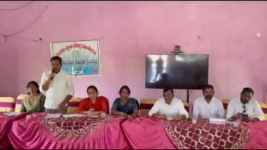 అదిలాబాద్ అర్బన్: మావల మండల పరిషత్ సర్వసభ్య సమావేశంలో మాట్లాడుతున్న అదిలాబాద్ మార్కెట్ కమిటీ చైర్మన్ శ్రీకాంత్ రెడ్డి