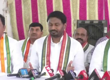 అదిలాబాద్ అర్బన్: ఆదిలాబాద్ ఎమ్మెల్యే పాయల్ శంకర్ పై మండిపడ్డ అదిలాబాద్ కాంగ్రెస్ పార్టీ నియోజకవర్గ ఇన్చార్జ్ కంది శ్రీనివాస్ రెడ్డి