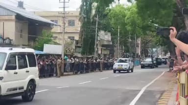 ಮೈಸೂರು: ಮೈಸೂರಿನಲ್ಲಿ ಮೋದಿ ಮೇನಿಯಾ: ಜೈಕಾರಗಳ ನಡುವೆ ವಿವೇಕ ಸ್ಮಾರಕ ಉದ್ಘಾಟಿಸಿದ ಪ್ರಧಾನಿ