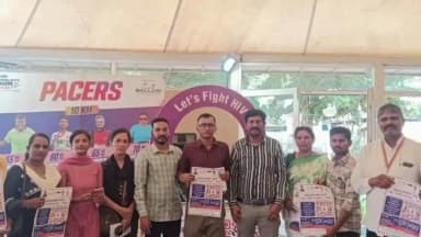 ಬಳ್ಳಾರಿ: ‘ಬಳ್ಳಾರಿ ಸೈಕ್ಲಿಸ್ಟ್ ಮತ್ತು ರನ್ನರ್ಸ್ ಫೌಂಡೇಶನ್ ವತಿಯಿಂದ ನಗರದ ಖಾಸಗಿ ಹೋಟೆಲ್ ನಲ್ಲಿ ಹೆಚ್ಐವಿ ಜಾಗೃತಿ ಅಭಿಯಾನ