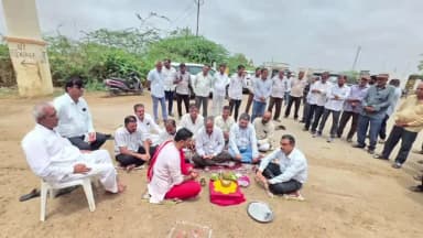 અબડાસા: વાંકુ ગામ ખાતે વાંકુ-રાપરગઢ-પિંગલેશ્વર માર્ગનું ખાતમુહૂર્ત કરાયું