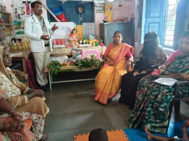 మరిపెడ: మరిపెడలో పుట్టిన వెంటనే బిడ్డకు తల్లిపాలే అమృతం: ఐసిడిఎస్ అధికారిణి హెచ్చరిక