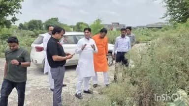 कैथल: केंद्रीय भंडारण निगम की टीम ने गांव कयाोडक में जमीन लीज पर लेने के लिए दौरा किया