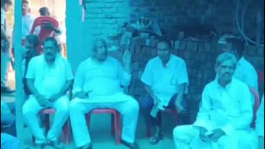 इस्लामपुर: सेरथुआखुर्द में हत्या के पीड़ित परिवार से मिले मंत्री, सांसद व विधायक