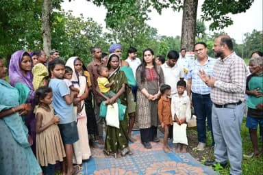 कलेक्टर श्री विजय दयाराम के ने गौरेला विकासखंड के ग्राम पंचायत आमाडोब के बरलगान पारा में आयोजित स्वास्थ्य शिविर का निरीक्षण किया।
#chhattisgarhcmo
#dprchhattisgarh
#GPM