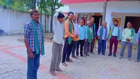 भारतीय किसान - यूनियन भानू संगठन की मासिक पंचायात समेसी पंचायत भवन में हुई सम्मपन्न!