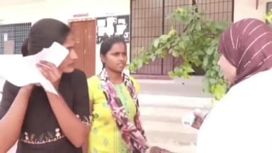 ರಾಯಚೂರು: ರಾಯಚೂರಿನ ಬಾಲಕಿಯರ ಪದವಿ ಪೂರ್ವ ಕಾಲೇಜಿನಲ್ಲಿ ಪೊಲೀಸ್ ಇಲಾಖೆ ಪರೀಕ್ಷೆ ಹೆಚ್ಚಿನ ಭದ್ರತೆ ತಪಾಸಣೆ