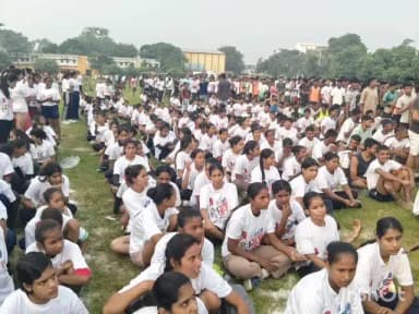 बेगूसराय: GD कॉलेज से युवाओं का मैराथन आयोजित, कांग्रेस नेता कन्हैया कुमार हुए शामिल