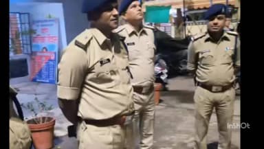 हातोद: थाना बाणगंगा के भागीरथपुरा में घेराबंदी और तलाशी अभियान के दौरान बदमाशों की धरपकड़