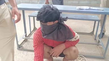अंबाह: रछेड गांव से फायरिंग का फरार आरोपी गिरफ्तार, 315 बोर का देशी कट्टा बरामद