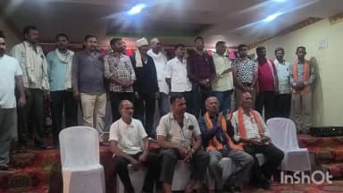 गोपद बनास: महेश पैलेस में दूध व्यापारियों ने किया आंदोलन, दूध की कीमतें बढ़ाने की मांग