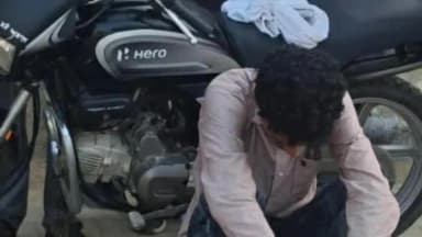 सिरसा: पुलिस ने डबवाली शहर के रामबाग फाटक क्षेत्र से चोरी की बाइक के साथ एक व्यक्ति को गिरफ्तार किया