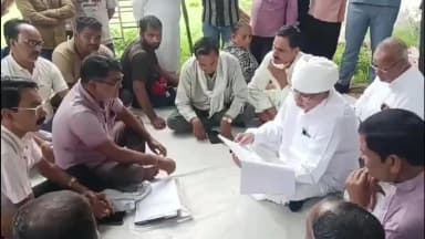 भांडेर: संजय पार्क में सफाई कर्मचारियों का धरना 28वें दिन भी जारी, विधायक फूल सिंह बरैया ने ठेका प्रथा खत्म करने की मांग का किया समर्थन