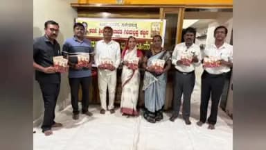 ಗುಳೇದಗುಡ್ಡ: ಪಟ್ಟಣದಲ್ಲಿ ಕಲಾವತಿ ಕಬ್ಬಿನ ಅವರ "ಪಡಗಾನೂರಿನ ಭಕ್ತಿ ಮಹಿಮೆ" ಗ್ರಂಥ ಲೋಕಾರ್ಪಣೆ