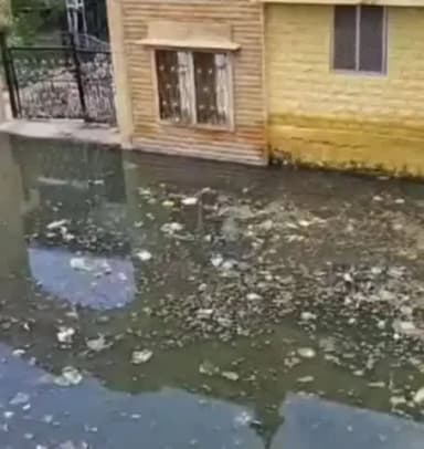 बाड़मेर: बाड़मेर के मोक्षधाम में जलभराव से अंतिम संस्कार में परेशानी, व्यवस्था सुधारने की मांग की गई