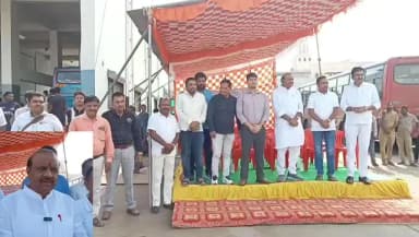 દાહોદ: દાહોદ એસ.ટી. બસ ડેપો ખાતેથી 6 નવી એસ.ટી. બસોનો પ્રારંભ કરવામાં આવ્યો
