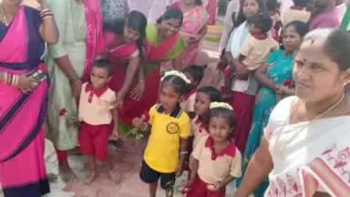 ஆற்காடு: கலவையில் புதிய அங்கன்வாடி மைய கட்டிடத்தினை ஆற்காடு சட்டமன்ற உறுப்பினர் துவக்கி வைத்தார்