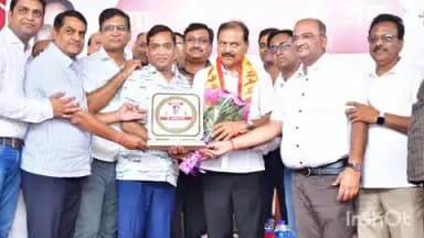 गोंदिया: खासदार राजेंद्र जैन यांचा श्री मारवाडी युवक मंडळातर्फे भव्य सत्कार