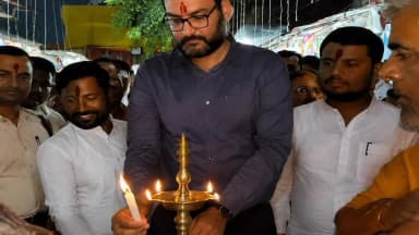 कुशेश्वर स्थान पूर्बी: श्रावणी मेला का शुभारंभ, दीप प्रज्ज्वलन के साथ हुआ उद्घाटन