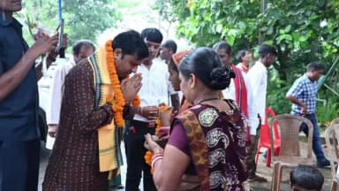 ଝାରସୁଗୁଡା: ଗଞ୍ଜୁଡ଼ିହିରୁ ନୁଆଡିହି ଭାୟା ଚର୍ଚ୍ଚପଡ଼ା ପର୍ଯ୍ୟନ୍ତ ରାସ୍ତା ନିର୍ମାଣର ଶୁଭାରମ୍ଭ ପାଇଁ ଭିତ୍ତିପ୍ରସ୍ତର ସ୍ଥାପନ କଲେ ଝାରସୁଗୁଡା ବିଧାୟକ