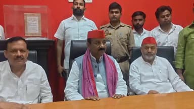 फिरोज़ाबाद: पेपर लीक से लेकर राम मंदिर चोरी तक, फिरोजाबाद में भाजपा पर बरसे सपा प्रदेश अध्यक्ष श्यामलाल पाल