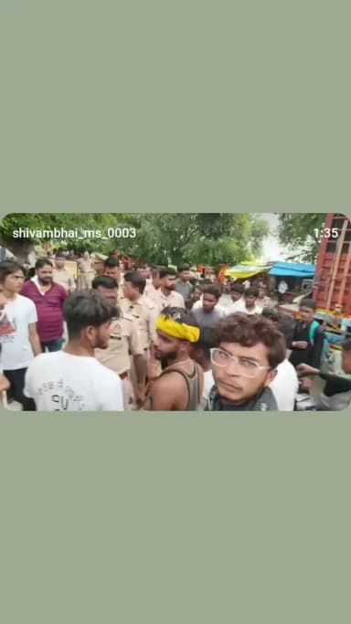 hamari dhakh kabar haridwar se batewar dham par aa rahi thi ak muslim ladhka ne kharab kar bhaiyo hame ensaf delbao bhai