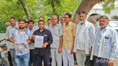 उरई: किसानों ने गेल इंडिया प्राइवेट लिमिटेड पर गलत फसल दिखाकर मुआवजा देने का आरोप लगाया, डीएम से की मामले की शिकायत