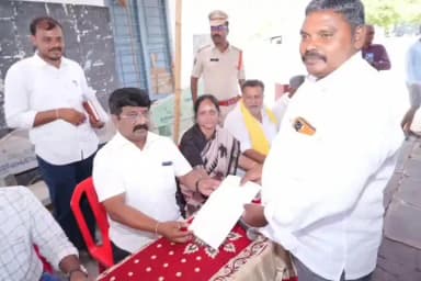 కనిగిరి: పామూరు మండలం వగ్గం పల్లి గ్రామంలో ప్రజా దర్బార్ కార్యక్రమాన్ని నిర్వహించిన కనిగిరి ఎమ్మెల్యే ముక్కు ఉగ్ర నరసింహారెడ్డి