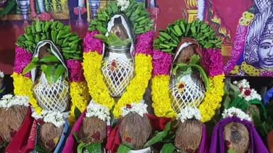 அரக்கோணம்: பழனிபேட்டையில் ஸ்ரீ சானாத்தி அம்மன் கோவிலில் கூழ்வார்த்தல் திருவிழா அமைச்சர் சுவாமி தரிசனம்