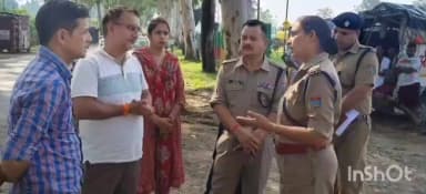 ऋषिकेश: एसपी ऋषिकेश ने कांवड़ मेला क्षेत्र का निरीक्षण किया, सुरक्षा व्यवस्थाओं का लिया जायजा