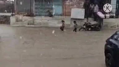रोहट: रोहट में मानसून के बादल जमकर मेहरबान, 3 इंच बारिश से सड़कों पर हुआ जल भराव, लोग परेशान