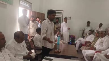 टिब्बी: टिब्बी में कांग्रेस की चुनावी हुंकार, विधायक अभिमन्यु पूनिया ने कहा- युवाओं ने सरकार को झुकाया
