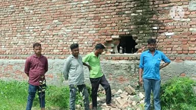 गुन्नौर: गांव खजरा इनायत गंज में मजदूर के मकान की पीछे की दीवार में नकब लगाकर चोरों ने नगदी, जेवर, कपड़े व बर्तन चुराए