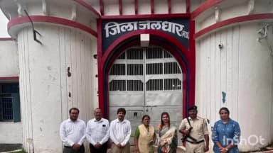 धार: मानव अधिकार आयोग की कार्यवाहक अध्यक्ष ने किया जिला जेल का औचक निरीक्षण