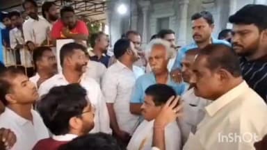 కుప్పం: కుప్పంలో గంగమ్మ ఆలయ పునర్నిర్మాణంపై వివాదం