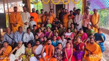 ಯಲ್ಲಾಪುರ: ಹುತ್ಕಂಡ ಕ್ರಾಸ ಬಳಿ ನೂತನ ಶಿಲಾಮಯ ಶ್ರೀ ಕೆಂಡಾಕ್ಷಿ ಶ್ರೀ ಕಾಳಮ್ಮ ದೇವಾಲಯದಲ್ಲಿ ಸಂಪ್ರೋಕ್ಷಿಣ್ಯ ಮಂಡಲ ಪೂಜೆ ಸಂಪನ್ನ