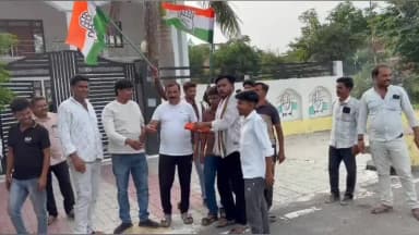निवाड़ी: दतिया उपचुनाव में कांग्रेस की ऐतिहासिक जीत, निवाड़ी में मना जश्न