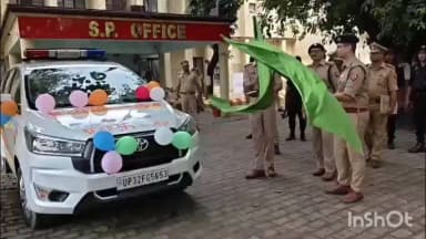 महाराजगंज: जिले में तेज रफ्तार और नशे में ड्राइविंग पर कसेगा शिकंजा, SP ने इंटरसेप्टर वाहन किया रवाना