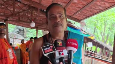 କୋରାପୁଟ: ଶ୍ରାବଣ ପ୍ରଥମ ସୋମବାରରେ ଗୁପ୍ତେଶ୍ୱର ଶୈବପୀଠରେ ହଜାର ହଜାର ଶ୍ରଦ୍ଧାଳୁଙ୍କ ଭିଡ଼ ପ୍ରତିକ୍ରିୟା ରଖିଛନ୍ତି ପୂଜକ