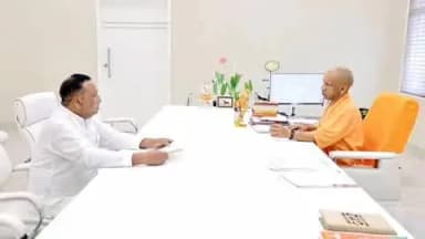 कलीनगर: लखनऊ में मुख्यमंत्री से मिले बीसलपुर के बीजेपी विधायक विवेक वर्मा