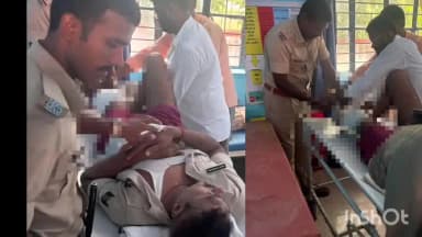 मांझी: मांझी-ताजपुर मुख्य मार्ग पर वाहन जांच के दौरान ऑटो की टक्कर से एसआई और सिपाही घायल, चालक फरार