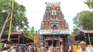 கல்குளம்: மண்டைக்காடு பகவதி அம்மன் கோயில் முன்பு விஷ்வ ஹிந்து பரிஷத் நிர்வாகிகள் கைது