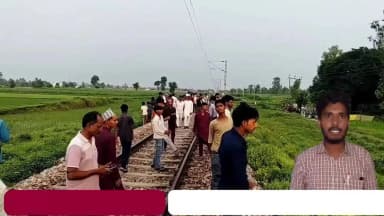 🚨 मैलानी-पीलीभीत ट्रेन की चपेट में आईं दर्जनभर से ज्यादा बकरियां, मौके पर मौत | ढाका गांव हादसा